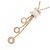Bulgari Collana Bvlgari B.zero1 in oro rosa 750, ceramica e diamanti D'oro - vista 3