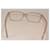 Lunettes Yves Saint Laurent beige en plastique  - vue 5