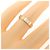 Anello Mini Love Cartier in Oro Rosa - vista 4
