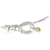 Tiffany & Co Bracciale Hook & Eye Tiffany Argento D'oro - vista 2