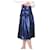 Burberry Faldas Azul Seda