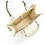 On-the-Go PM Handtasche aus Monogram Empreinte von Louis Vuitton Beige - Ansicht 4