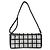 Borsa a spalla in tela nera Chanel Nero