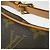 Borsa a Spalla Pochette Croissant Monogramma Louis Vuitton Marrone - vista 4