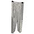 Pantalones Chanel de algodón blanco y negro