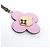 Charm per borsa Vivienne Monogram Louis Vuitton Marrone Rosa - vista 2