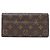 Cartera Sarah M62234 Monograma Louis Vuitton Castaño Fucsia - vista 2