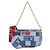 Borsa a Spalla Multi Pochette Accessoires M44990 in Denim Monogram Louis Vuitton Rosso