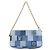 Borsa a Spalla Multi Pochette Accessoires M44990 in Denim Monogram Louis Vuitton Rosso - vista 2