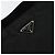 Borsa Tote Prada in nylon nero argento Auth 158528 - vista 17