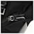 PRADA Schultertasche Nylon Silber Schwarz Auth 158487 - Ansicht 24