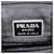 PRADA Schultertasche Nylon Silber Schwarz Auth 158487 - Ansicht 27
