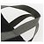 PRADA Borsa sportiva in nylon nera argento Auth 158398 Nero - vista 8