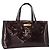 LOUIS VUITTON Borsa Wilshire PM Monogram Vernis Amarante M93641 LV Auth 157742 Bordò