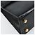 Borsa a mano in pelle Gancini Salvatore Ferragamo 2 in 1 Nero Oro Auth 157338 - vista 16