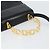 Borsa a mano in pelle Gancini Salvatore Ferragamo 2 in 1 Nero Oro Auth 157338 - vista 7