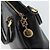 Borsa a mano VERSACE in pelle nera e oro Auth 160742 Nero D'oro - vista 10