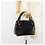 Borsa a mano VERSACE in pelle nera e oro Auth 160742 Nero D'oro - vista 22