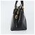 Borsa a mano VERSACE in pelle nera e oro Auth 160742 Nero D'oro - vista 3