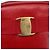 Borsa a Spalla Salvatore Ferragamo Vala in Pelle Rossa Dorata Auth 158148 Rosso D'oro - vista 17