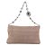 Borsa a Spalla Miu Miu in Pelle Argento Rosa Auth ka1134 - vista 2
