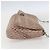 Borsa a Spalla Miu Miu in Pelle Argento Rosa Auth ka1134 - vista 4