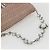 Borsa a Spalla Miu Miu in Pelle Argento Rosa Auth ka1134 - vista 7