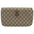 GUCCI GG Supreme Clutch Bag PVC Beige Oro 004 106 0024 Auth 160587 - vista 2