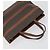 Céline Borsa a Spalla in Tela Macadam CELINE in Pelle PVC 3 Pezzi Rosso Marrone Auth fm4983 - vista 12