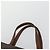 Céline Borsa a Spalla in Tela Macadam CELINE in Pelle PVC 3 Pezzi Rosso Marrone Auth fm4983 - vista 13
