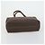 Céline Borsa a Spalla in Tela Macadam CELINE in Pelle PVC 3 Pezzi Rosso Marrone Auth fm4983 - vista 14
