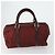 Céline Borsa a Spalla in Tela Macadam CELINE in Pelle PVC 3 Pezzi Rosso Marrone Auth fm4983 - vista 3