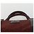 Céline Borsa a Spalla in Tela Macadam CELINE in Pelle PVC 3 Pezzi Rosso Marrone Auth fm4983 - vista 6