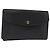 LOUIS VUITTON Clutch Montaigne 27 Epi Nero M52652 LV Auth BA9119