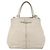 Borsa a mano Vala in pelle 2 in 1 bianca argento di Salvatore Ferragamo Auth 160697 Bianco - vista 13