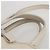 Borsa a mano Vala in pelle 2 in 1 bianca argento di Salvatore Ferragamo Auth 160697 Bianco - vista 8