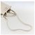 Borsa a mano Vala in pelle 2 in 1 bianca argento di Salvatore Ferragamo Auth 160697 Bianco - vista 9