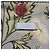 Borsa Tote Botanica GUCCI in Tela 2way Blu Argento 353440 Auth BA9018 - vista 18