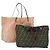 Borsa in tela Zucca Zucchino FENDI 2 pezzi Marrone Nero Arancione Auth 158724