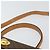 Céline Borsa a mano in tela Macadam CELINE in pelle PVC 2 in 1 marrone oro Auth 158705 D'oro - vista 14