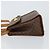 Céline Borsa a mano in tela Macadam CELINE in pelle PVC 2 in 1 marrone oro Auth 158705 D'oro - vista 4