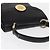 Céline Borsa Medallion in pelle nera e oro Auth 160819 Nero D'oro - vista 6