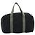 PRADA Borsa sportiva in nylon nera e argento Auth am10157 Nero - vista 13