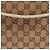 Borsa a Spalla GG Canvas Gucci Beige Argento 145856 Auth bs31883 - vista 2