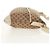 Borsa a Spalla GG Canvas Gucci Beige Argento 145856 Auth bs31883 - vista 5