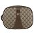 GUCCI GG Supreme Web Sherry Line Clutch Bag PVC Beige Oro 89 01 034 Auth 158515 - vista 13
