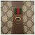 GUCCI GG Supreme Web Sherry Line Clutch Bag PVC Beige Oro 89 01 034 Auth 158515 - vista 18