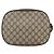 GUCCI GG Supreme Web Sherry Line Clutch Bag PVC Beige Oro 89 01 034 Auth 158515 - vista 2