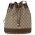 Borsa Sherry Line GG Supreme Web di GUCCI in PVC beige e rosso 41 02 085 Auth 156905 - vista 13
