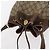 Borsa Sherry Line GG Supreme Web di GUCCI in PVC beige e rosso 41 02 085 Auth 156905 - vista 6